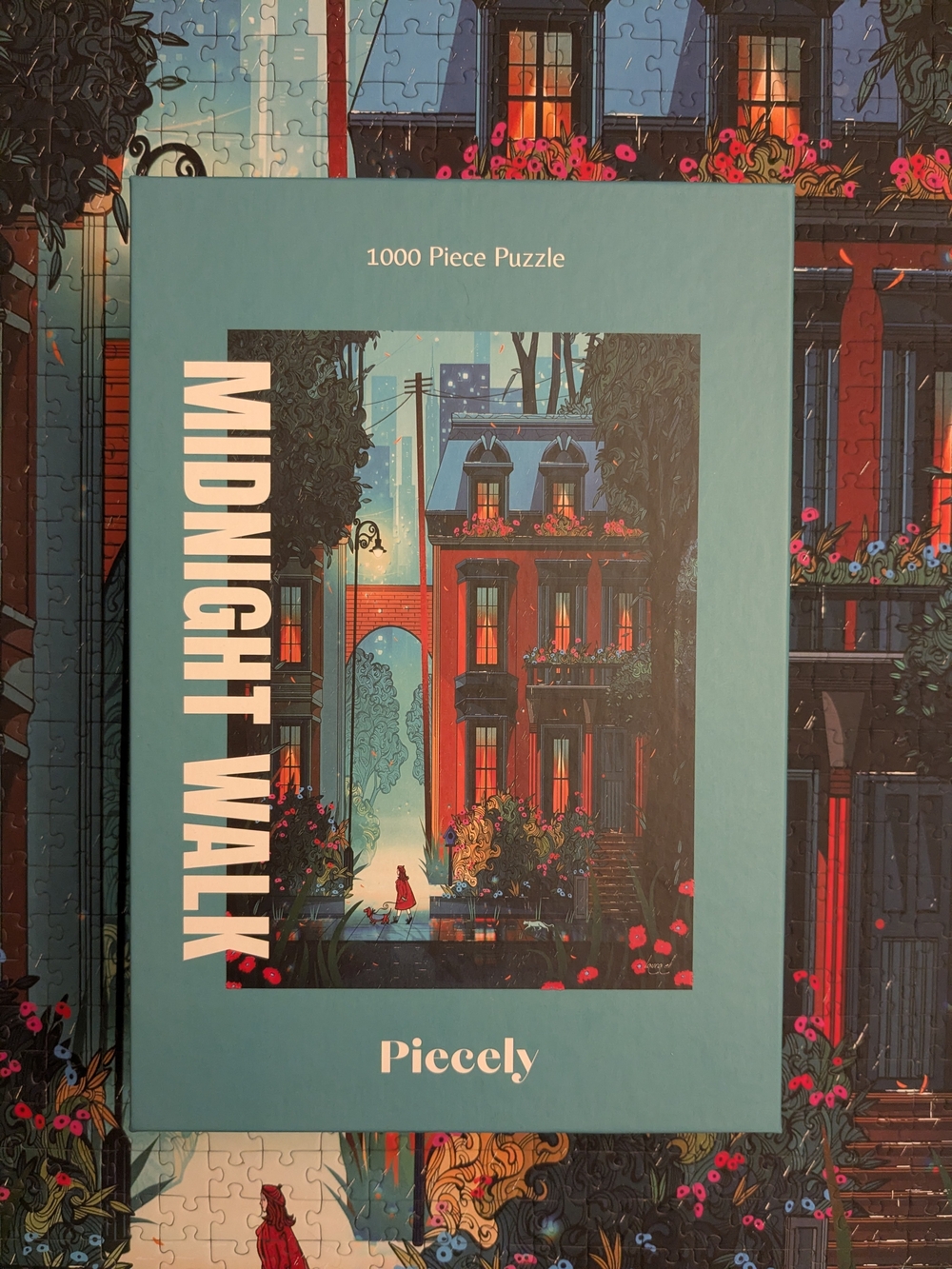 Piecely - Midnight Walk 1000 Piece Puzzle